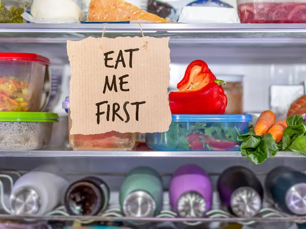 Creating kitchen space and preventing food waste
