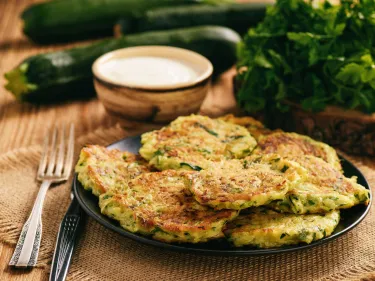 Corn & Zucchini Fritters