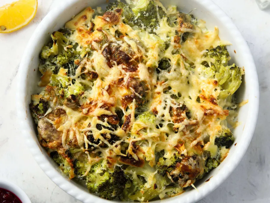 Lactose Free Brocc-Cauli and Cheese