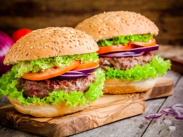 Beef & Vegetable Burgers