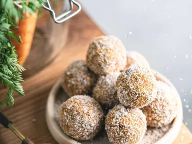 Carrot Bliss Balls
