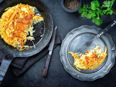 Baked Potato & Zucchini Rosti
