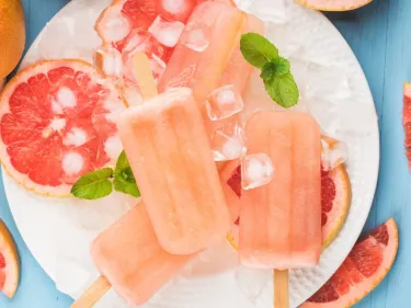 Grapefruit Popsicles
