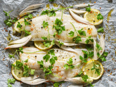 Lemon and Parsley Fish Parcels