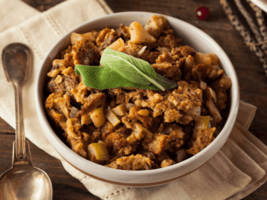 Vegetarian Christmas Stuffing