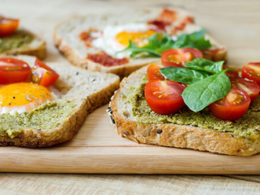 Pesto Eggs